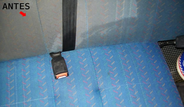 Lavagem a seco antes e depois